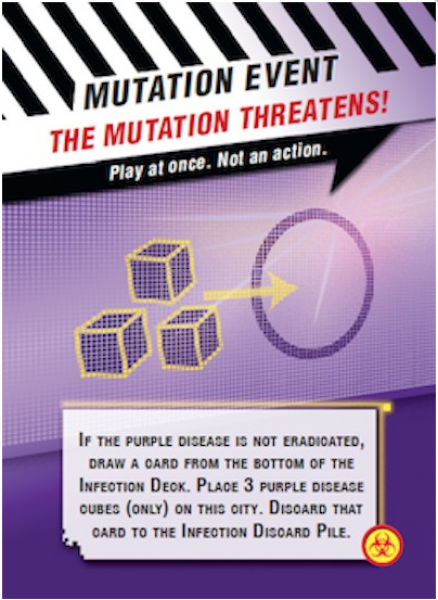 Pandemic On the Brink expansion. There's been a mutation!