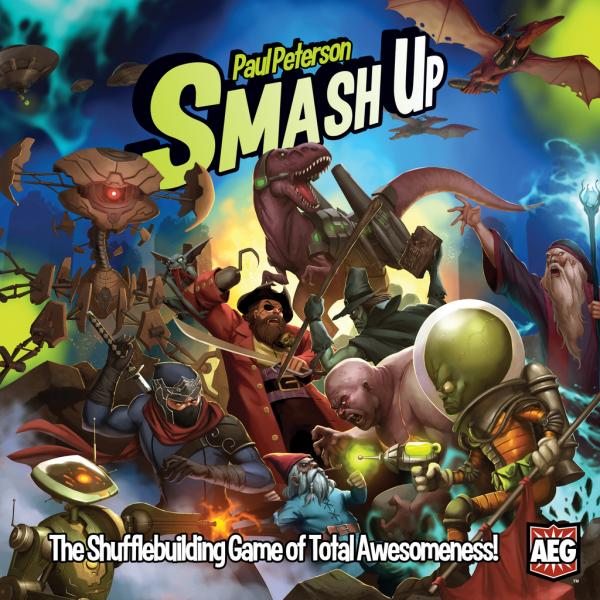 Smash Up board game. Smash as many bases as you can!