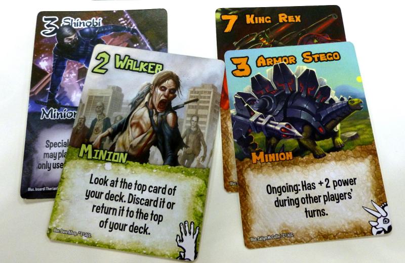 Smash Up board game faction cards