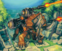 Smash Up board game. Dinosaurs with laser beams!