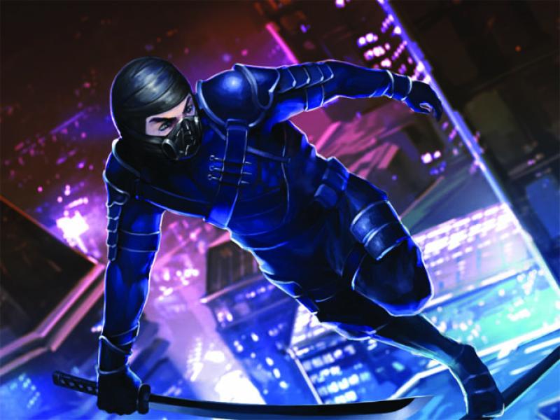 Smash Up board game. Bad ass ninjas!