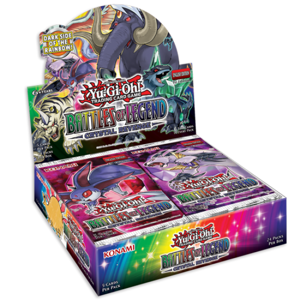 YGO TCG Battles of Legend: Crystal Revenge Booster Box