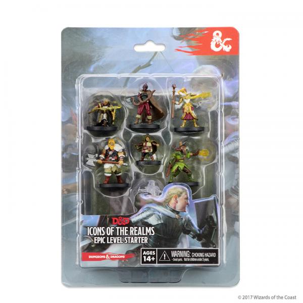 D&D Icons of the Realms Miniatures Epic Level Starter
