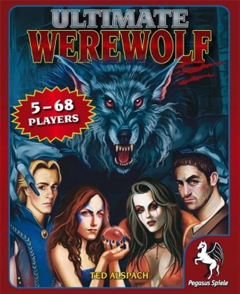 Ultimate Werewolf board game front of box