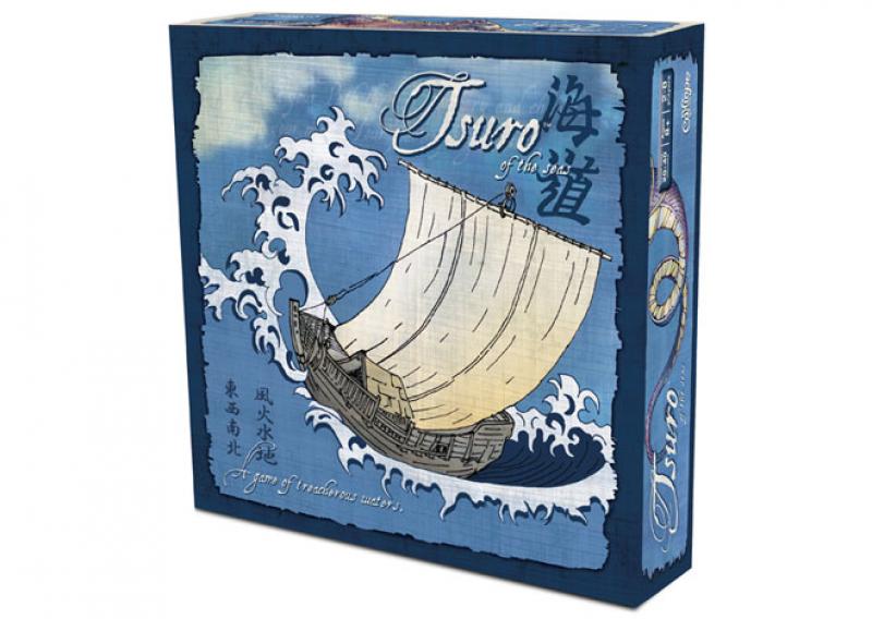 Tsuro of the Seas board game front of box