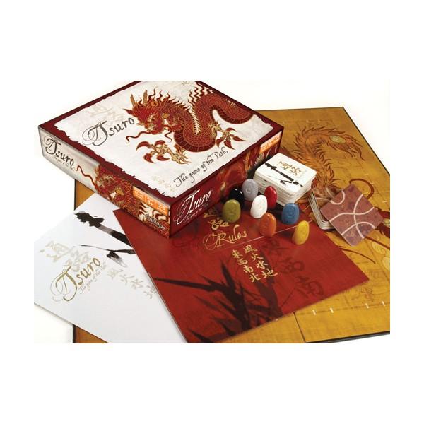 Tsuro board game. Can you stay on the board?