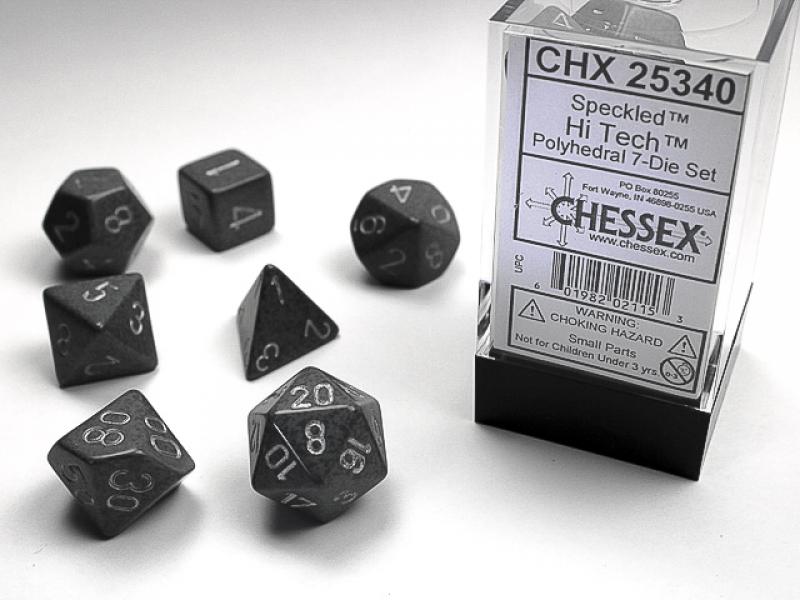 Poly Dice Set (7): Hi-Tech