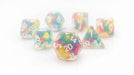 Lucky Charm Glowworm, Glow in the Dark Poly Set- Sirius Dice