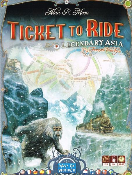 Ticket to Ride: Asia Map Collection; for the Ticket to Ride fan 