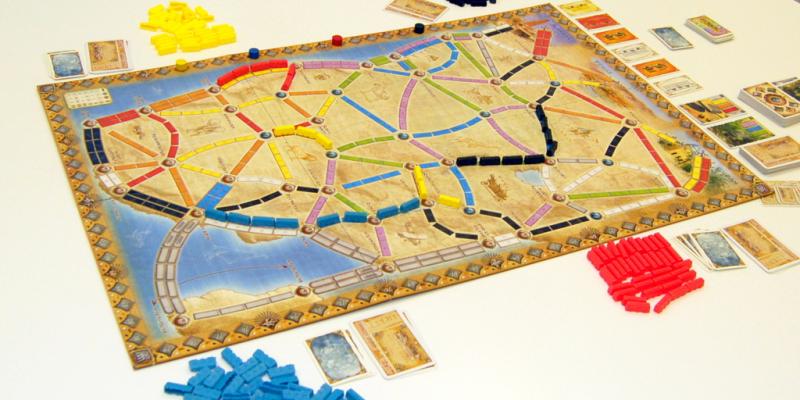 Ticket to Ride: Heart of Africa's map is as gorgeous as always