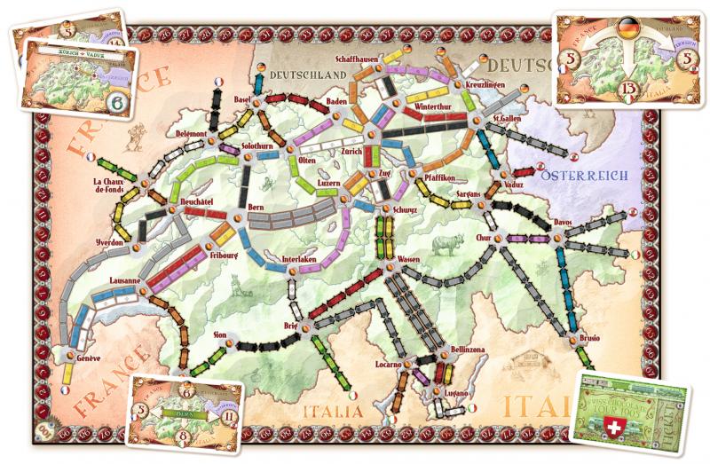 Ticket to Ride: India & Switzerland's two maps need unique approaches
