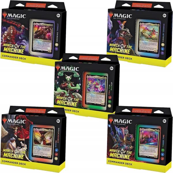 mtg commander decks uk MTG: March Of The Machine Commander Deck — Rules of Play