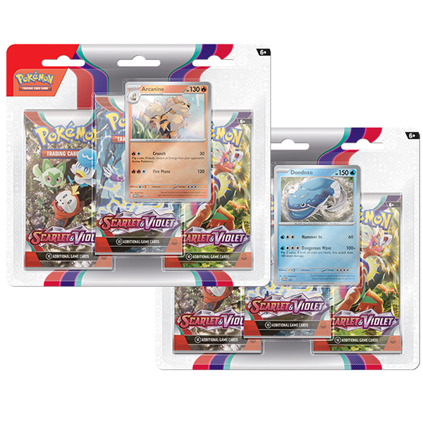 Pokemon TCG: Scarlet & Violet 1 3-Pack Booster