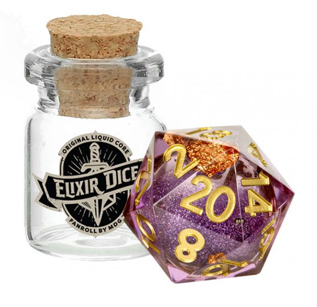 Aether Abstract: Individual d20 Elixir Liquid Core Dice — Rules of Play