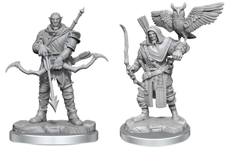 Orc Ranger Male: D&D Nolzur's Marvelous Unpainted Miniatures (W17)
