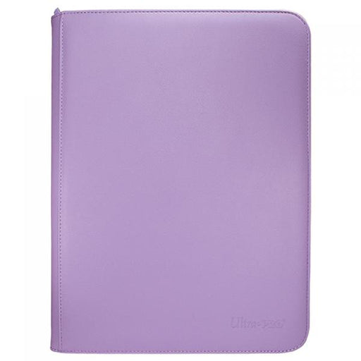 Vivid 9-Pocket Zippered PRO-Binder - Purple