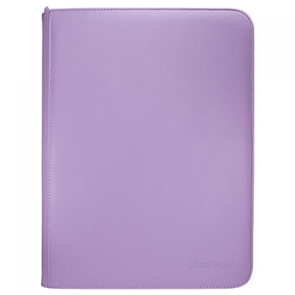 Vivid 9-Pocket Zippered PRO-Binder - Purple