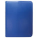 Vivid 9-Pocket Zippered PRO-Binder - Blue