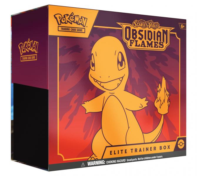 Pokemon TCG: Scarlet & Violet 3 Obsidian Flames Elite Trainer Box