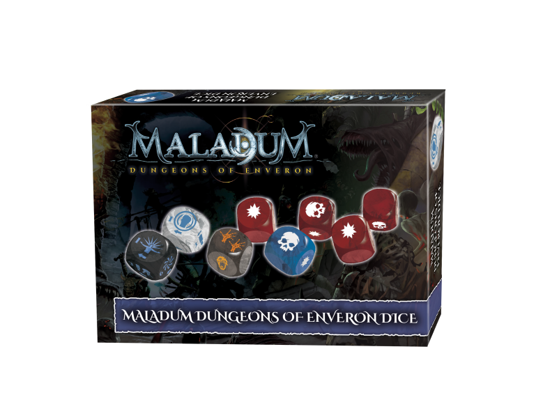 Maladum Dungeons of Enveron Dice