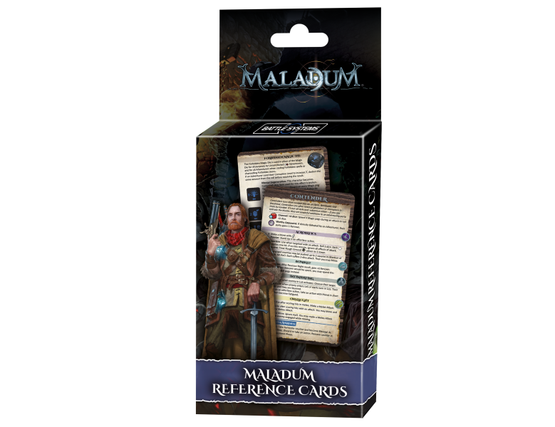 Maladum Reference Cards