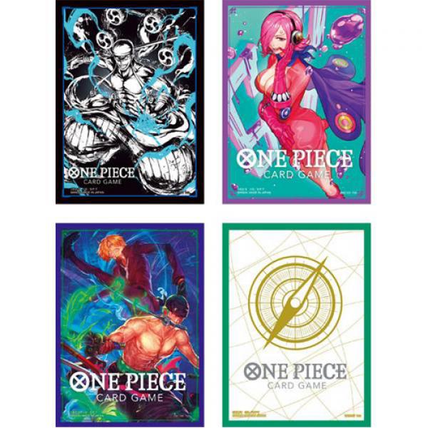 One Piece Card Game: Official Sleeve 5 (4 Kinds Assortment)