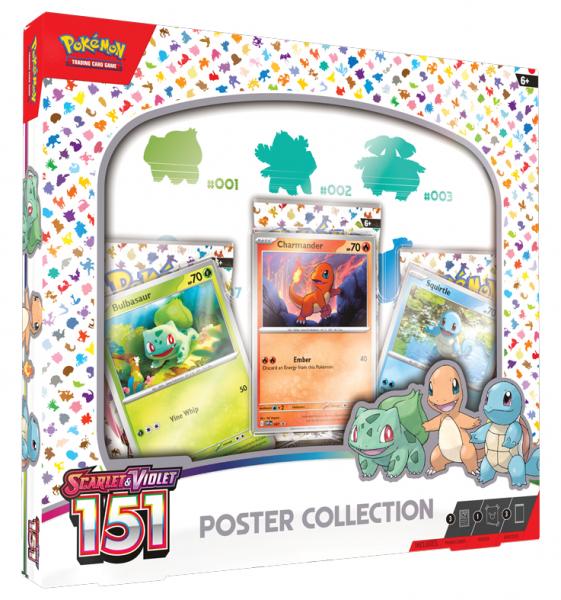 Pokemon TCG: Scarlet & Violet 3.5: 151 – Poster Collection