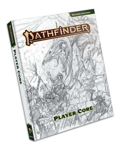 Pathfinder RPG: Pathfinder Player Core Sketch Cover (P2)