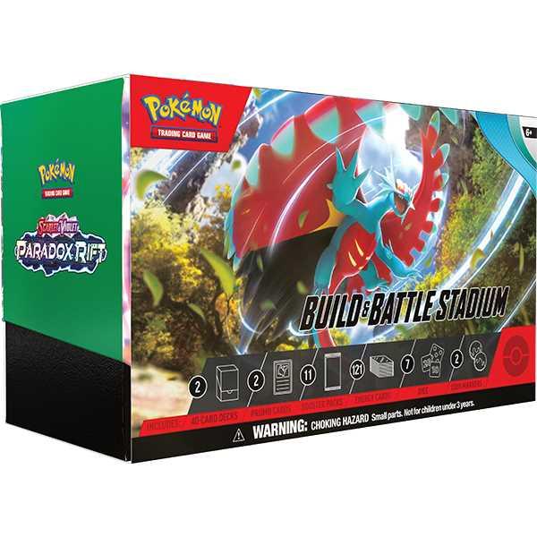 Pokemon TCG: Scarlet & Violet 4 - Paradox Rift - Build & Battle Stadium