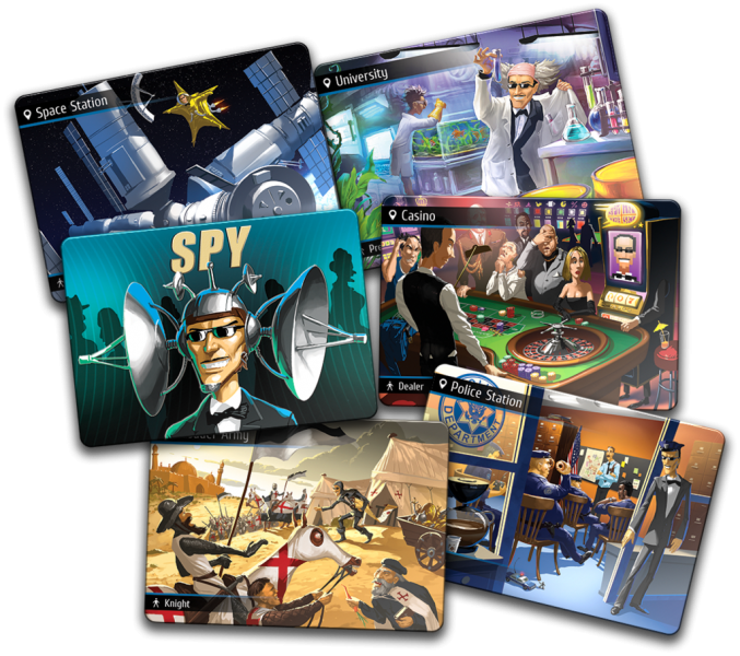 Spyfall cards