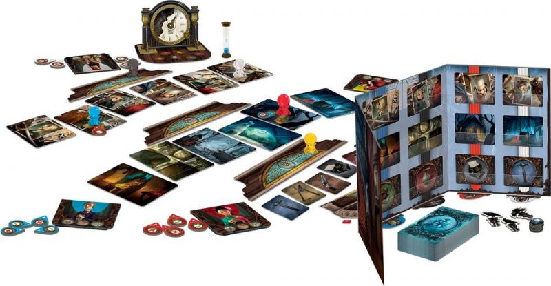 Mysterium board game all components