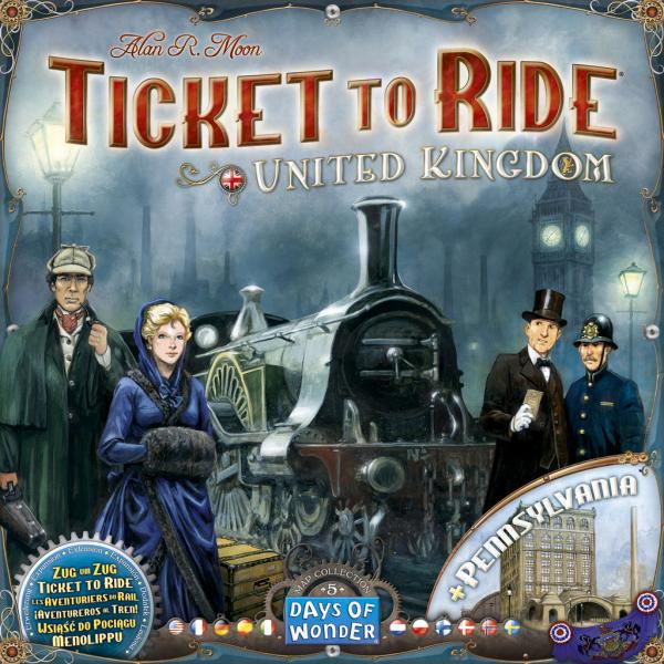 Ticket to Ride: United Kingdom front of box