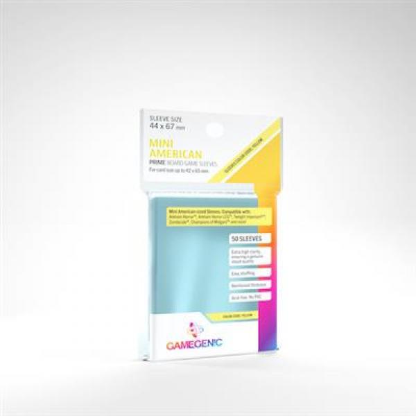 Gamegenic PRIME Mini American - Sized Sleeves 44 x 67mm (50 ct.)
