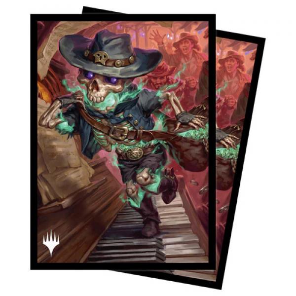 MTG: Outlaws of Thunder Junction 100ct Deck Protector Sleeves Key Art 1