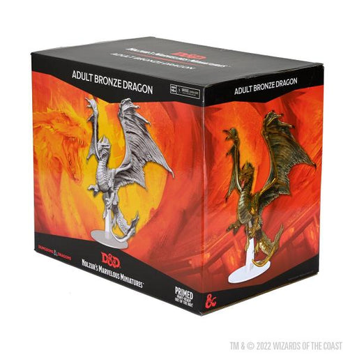 Adult Bronze Dragon: D&D Nolzur's Marvelous Unpainted Miniatures