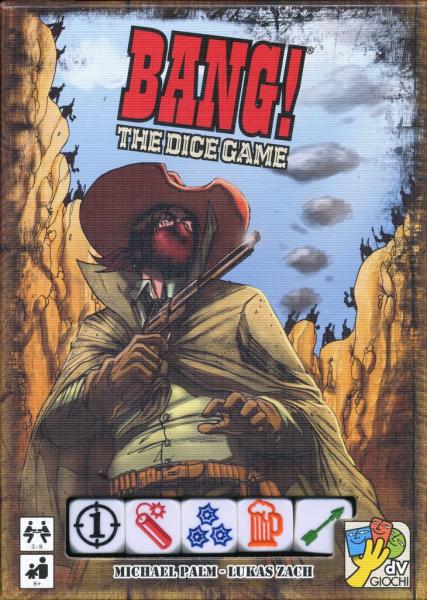 Bang! the Dice Game front of box