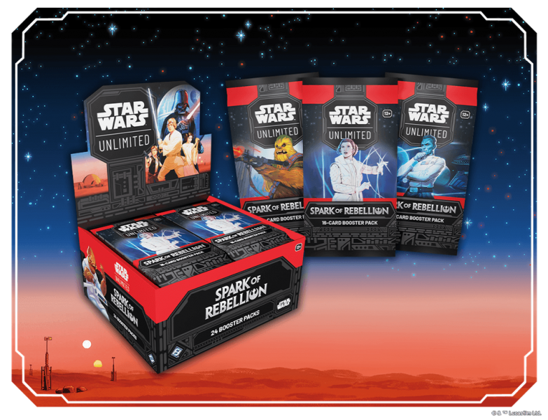 Star Wars: Unlimited Spark of Rebellion Booster Box