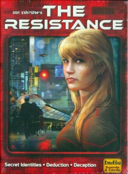 The Resistance board game 3rd edition cover