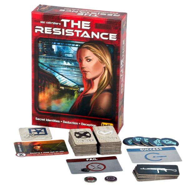 The Resistance board game components 3rd edition