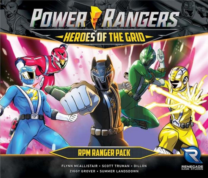 Power Rangers: Heroes of the Grid: RPM Ranger Pack