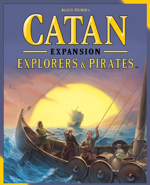 Explorers & Pirates of Catan front of box