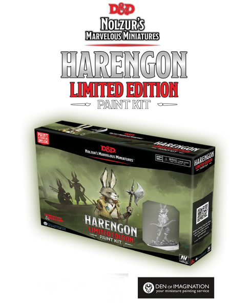 Paint Kit - Harengon: D&D Nolzur's Marvelous Unpainted Miniatures