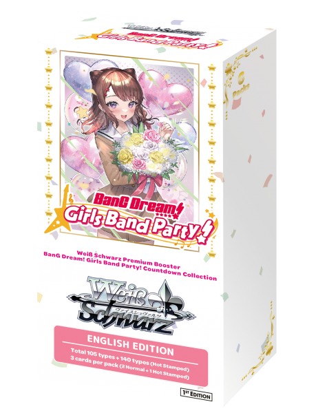 WS Premium Booster Box: BanG Dream! Girls Band Party! Countdown Collection