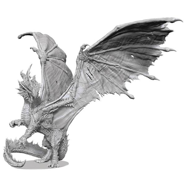 Gargantuan Red Dragon: D&D Nolzur's Marvelous Unpainted Miniatures