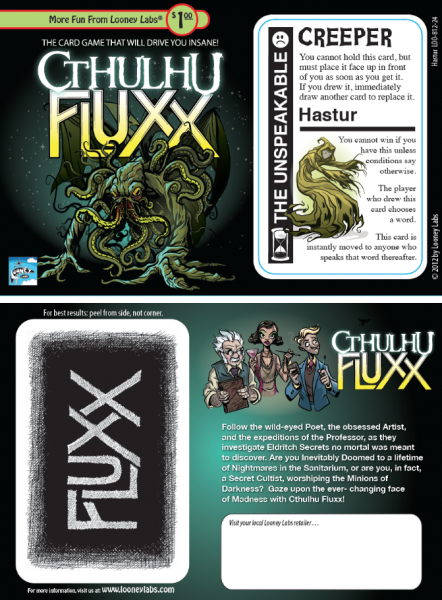 Cthulhu Fluxx info card