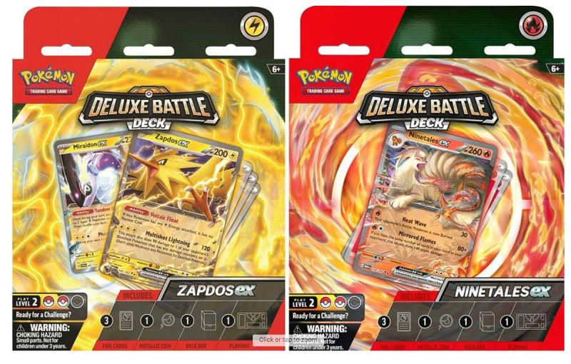 Pokemon TCG: Deluxe Battle Deck - Ninetales and Zapdos