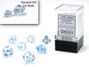 Borealis Mini-Polyhedral Icicle/light blue Luminary 7-Die Set
