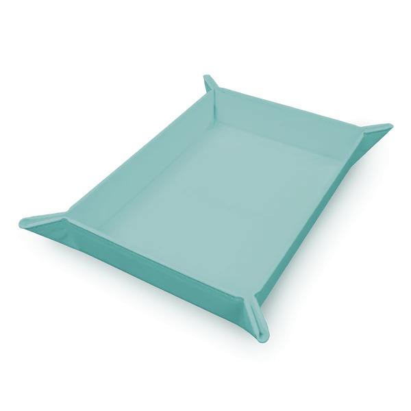 Vivid Magnetic Foldable Dice Tray - Light Blue