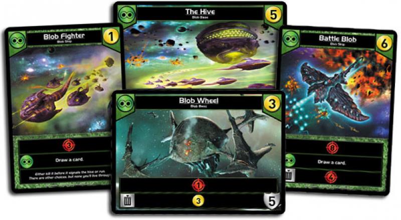 Star Realms various alien designs