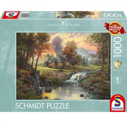 Thomas Kinkade: Mountain Retreat (1000pc)